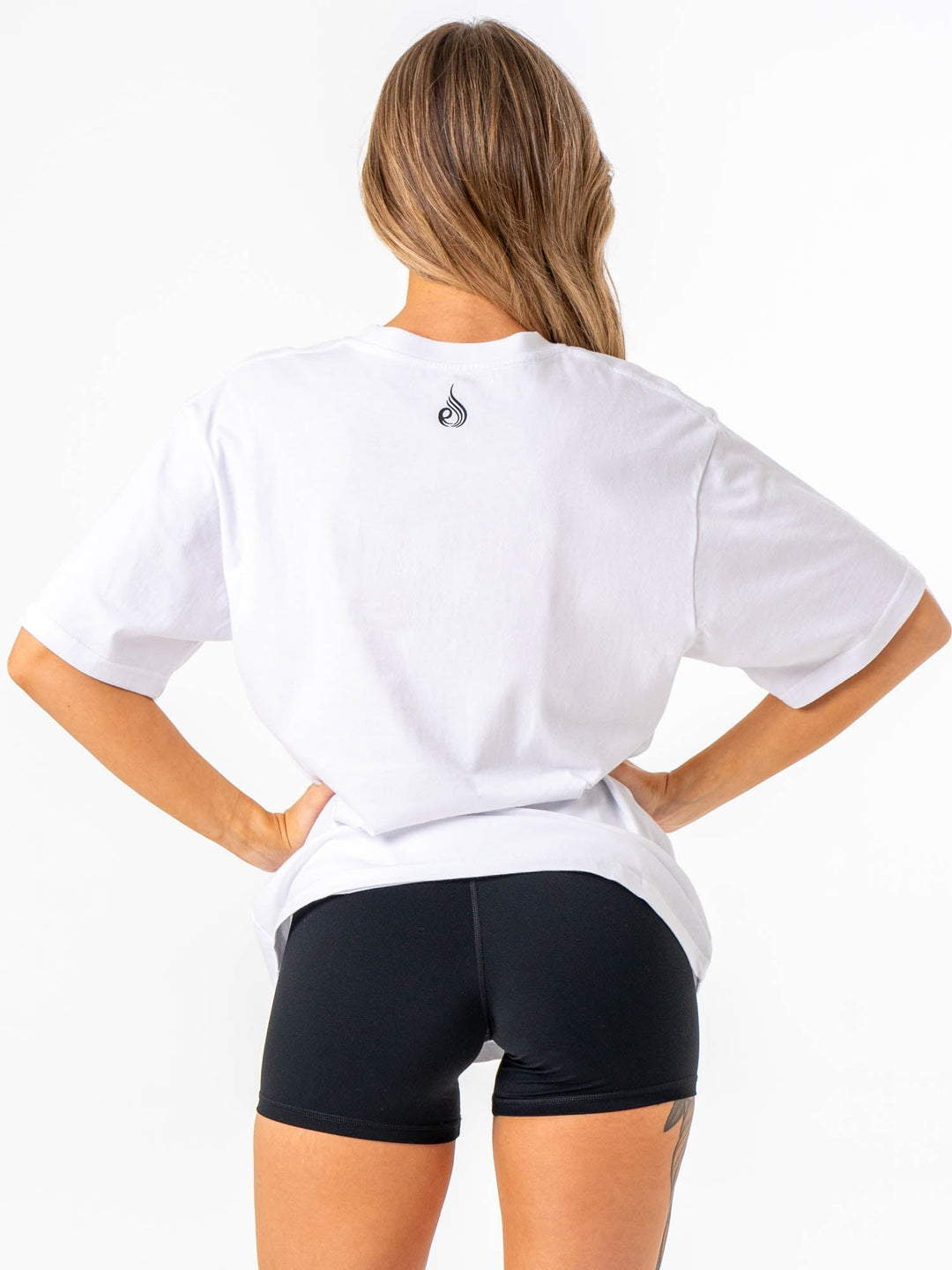 You vs You Oversized T-Shirt - White Clothing Ryderwear 