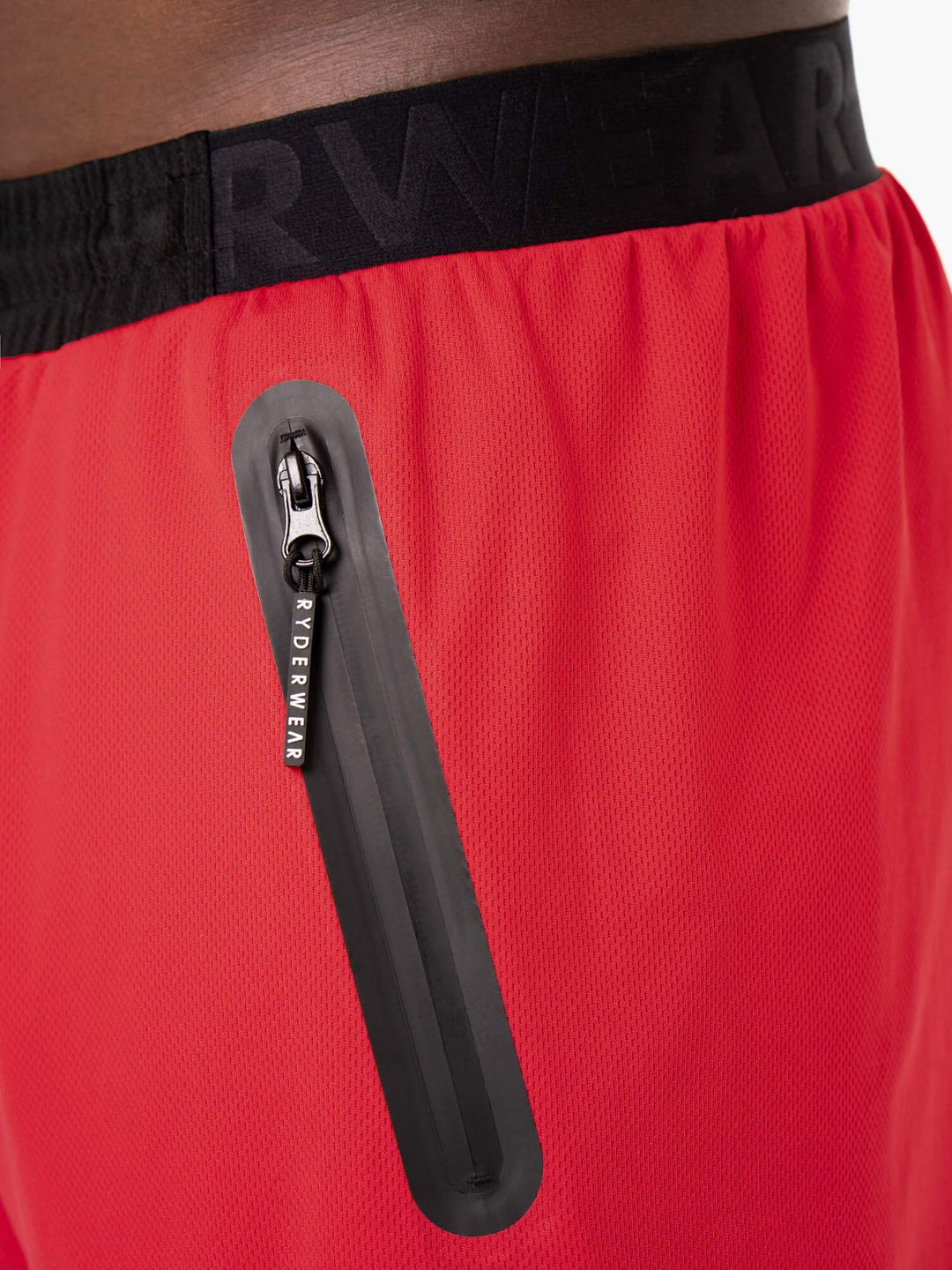 Action Mesh Short - Red Clothing Ryderwear