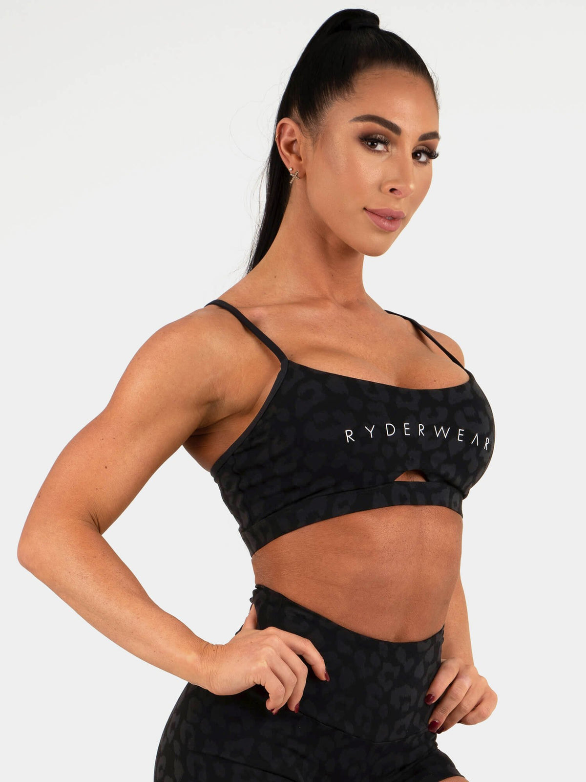Animal Sports Bra Leopard