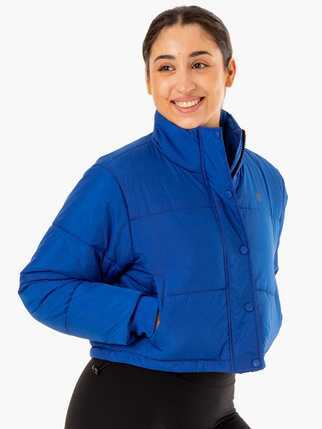 Apex Puffer Jacket - Cobalt Blue Clothing Ryderwear 