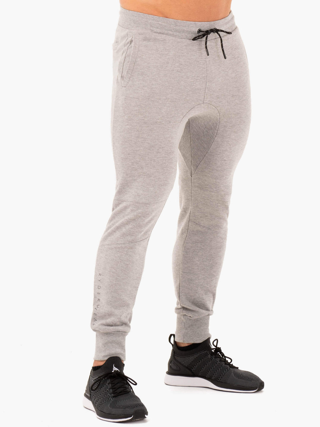 Athletic Fleece Track Pants - Grey Marl Clothing Ryderwear 
