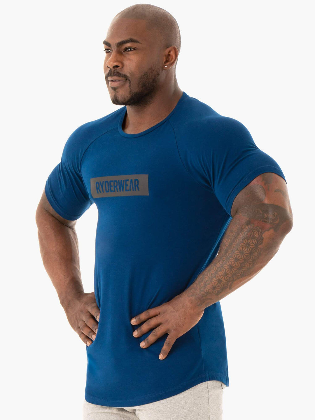 Base T-Shirt - Navy Clothing Ryderwear 