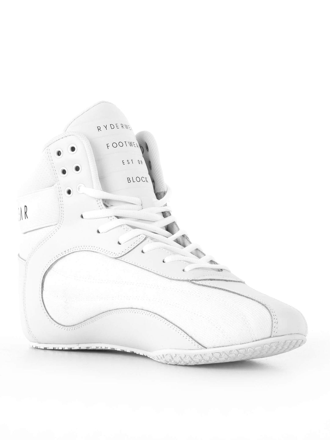 D-Mak Block - White Shoes Ryderwear 