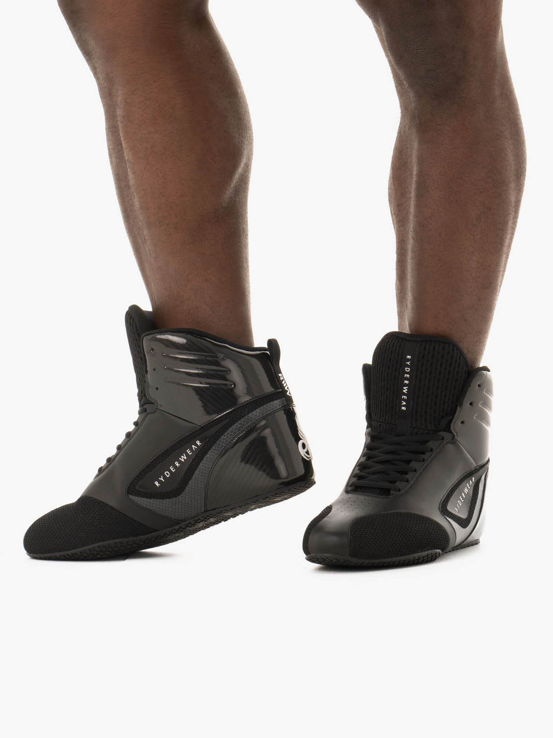 D-Mak Carbon Fibre - Black Shoes Ryderwear