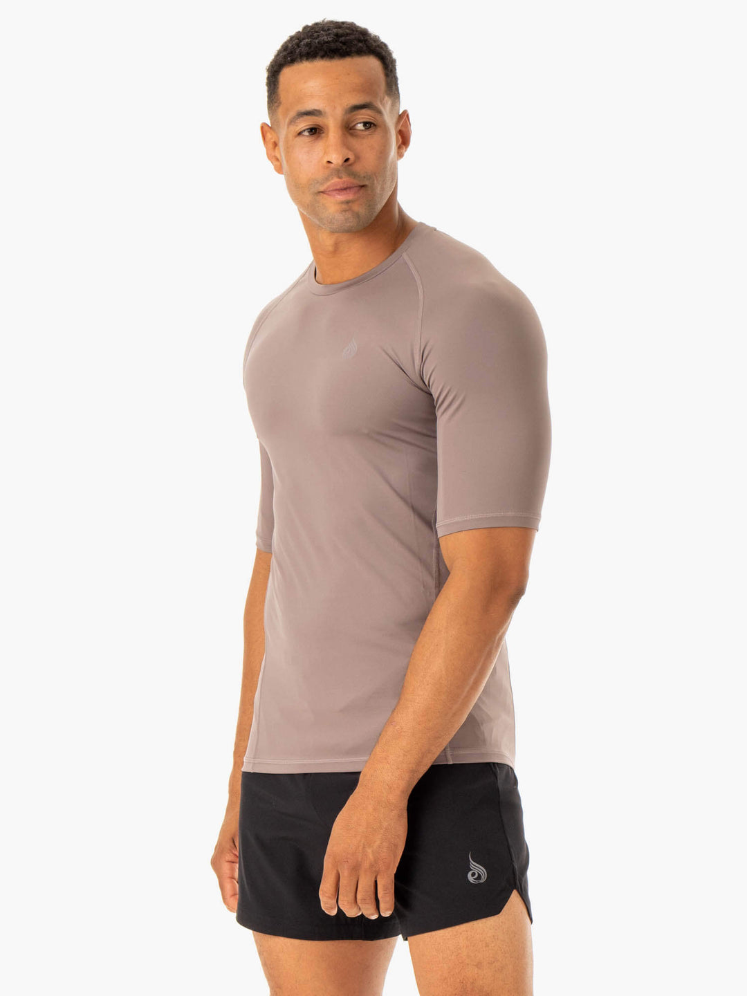 Division Base Layer T-Shirt - Taupe Clothing Ryderwear 