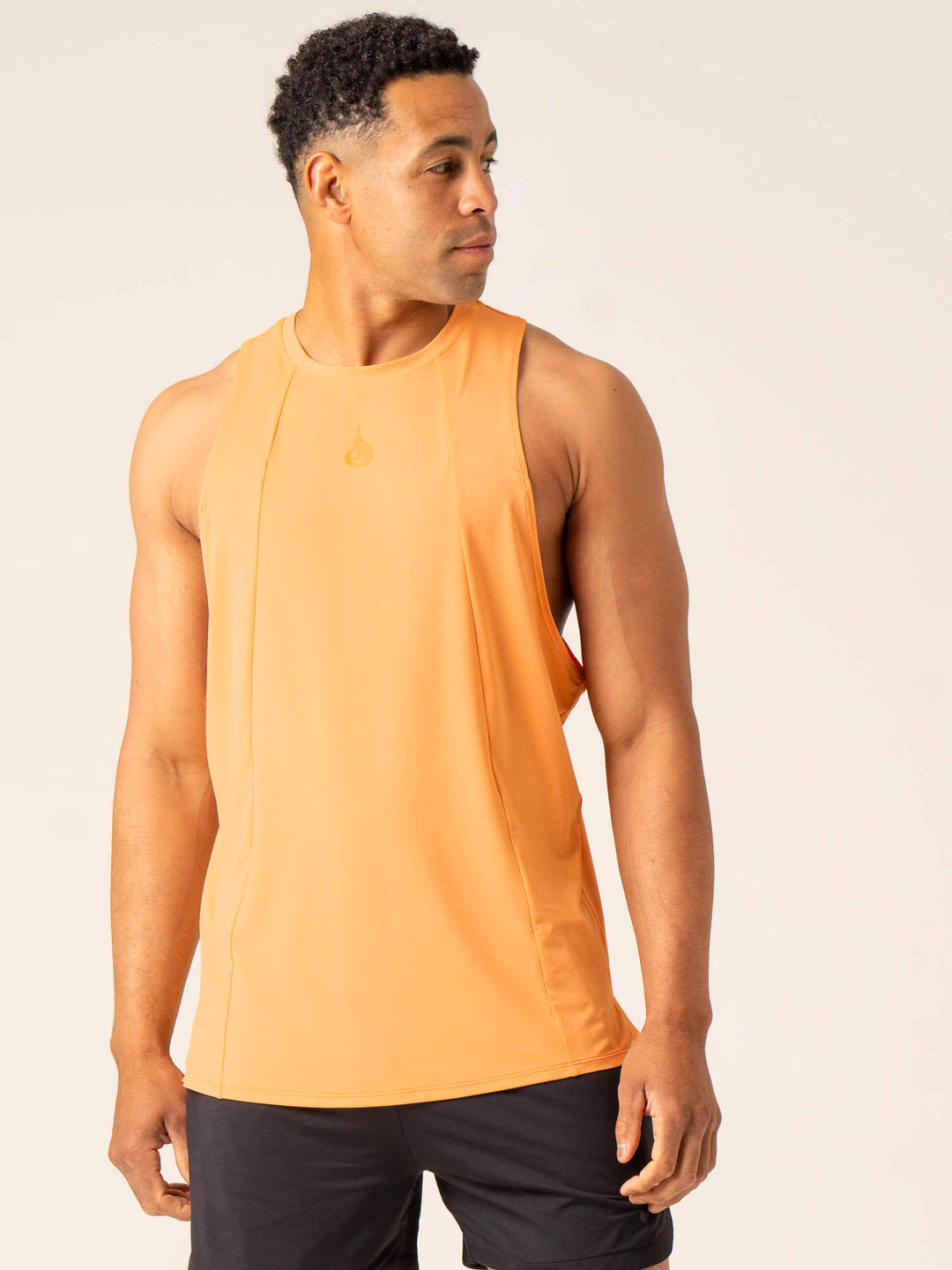 Dynamic Baller Tank - Orange Sherbet Clothing Ryderwear 