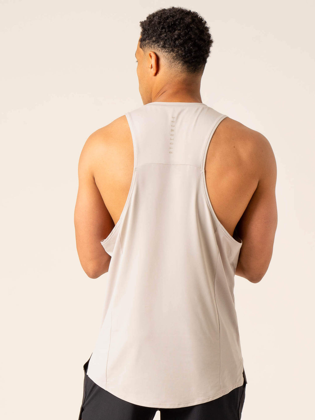 Dynamic Baller Tank - Stone Clothing Ryderwear