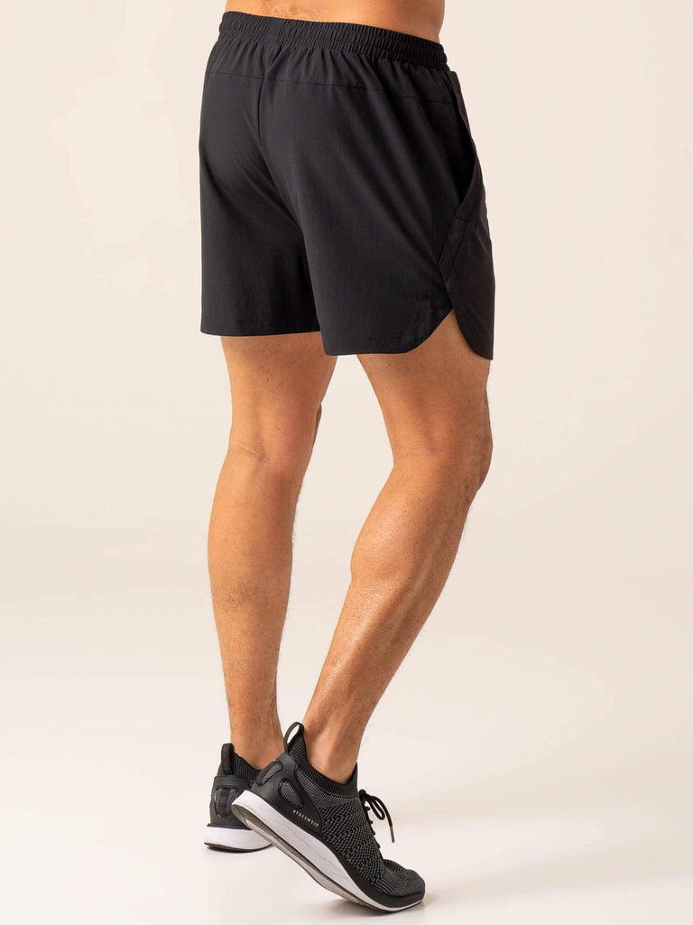 Dynamic Gym Short - Black - Ryderwear