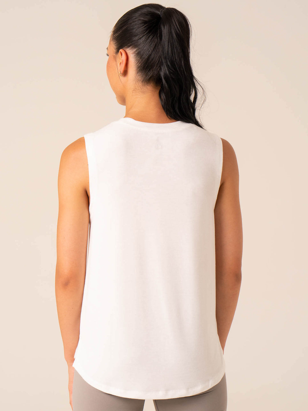 Embody Tank - White Clothing Ryderwear 