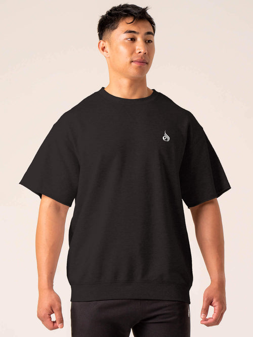 Emerge Fleece T-Shirt Faded Black