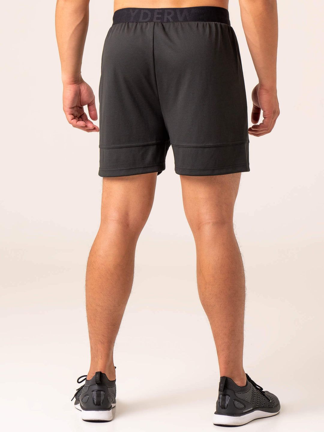 Emerge Mesh Short - Faded Black Clothing Ryderwear