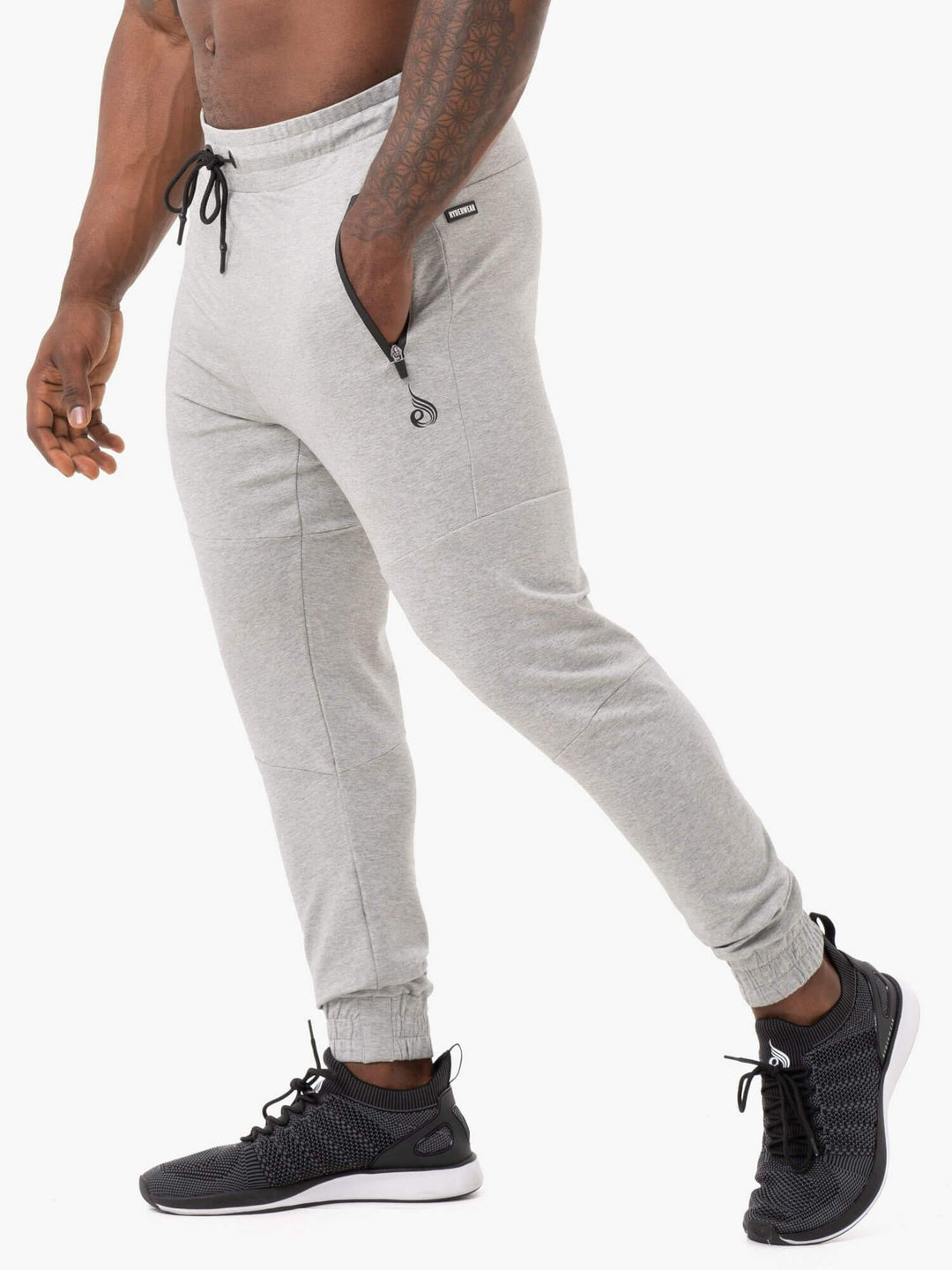 Energy Track Pants - Grey Marl Clothing Ryderwear 