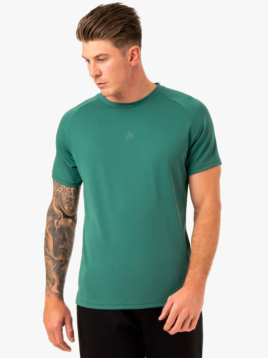Enhance T-Shirt - Green Clothing Ryderwear 