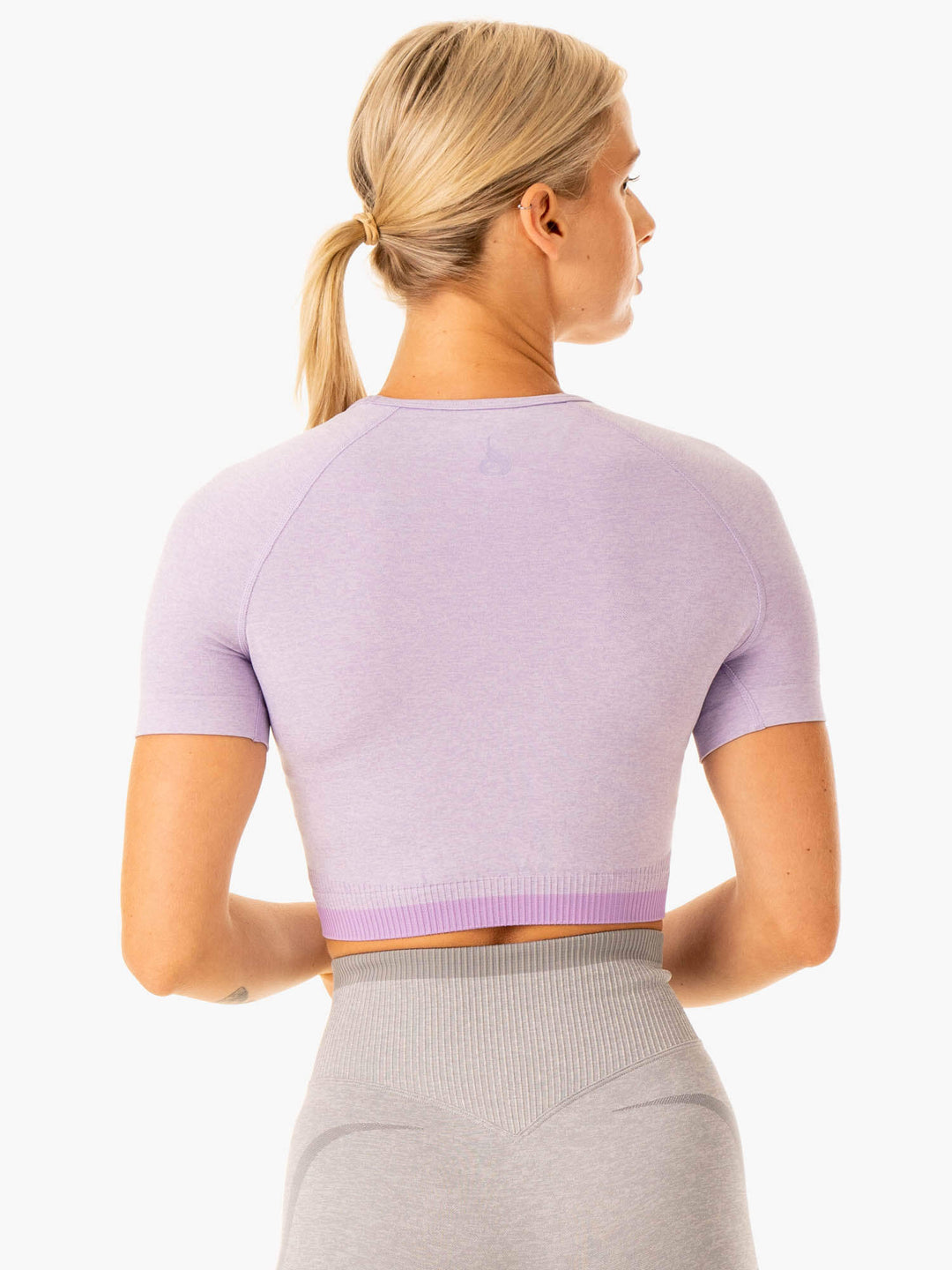 Excel Seamless T-Shirt - Lavender Marl Clothing Ryderwear 
