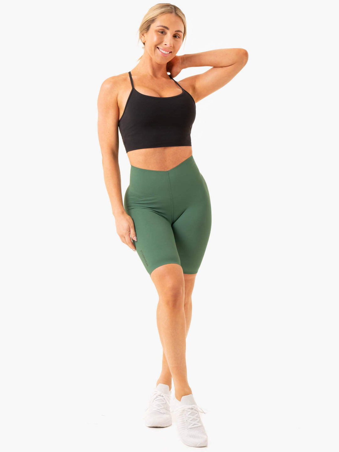 Extend Compression Bike Shorts - Dark Green Clothing Ryderwear 