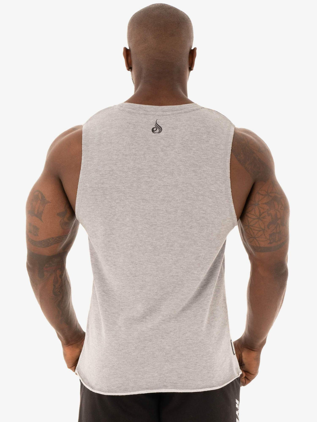 Flex Fleece Tank - Grey Marl Clothing Ryderwear 