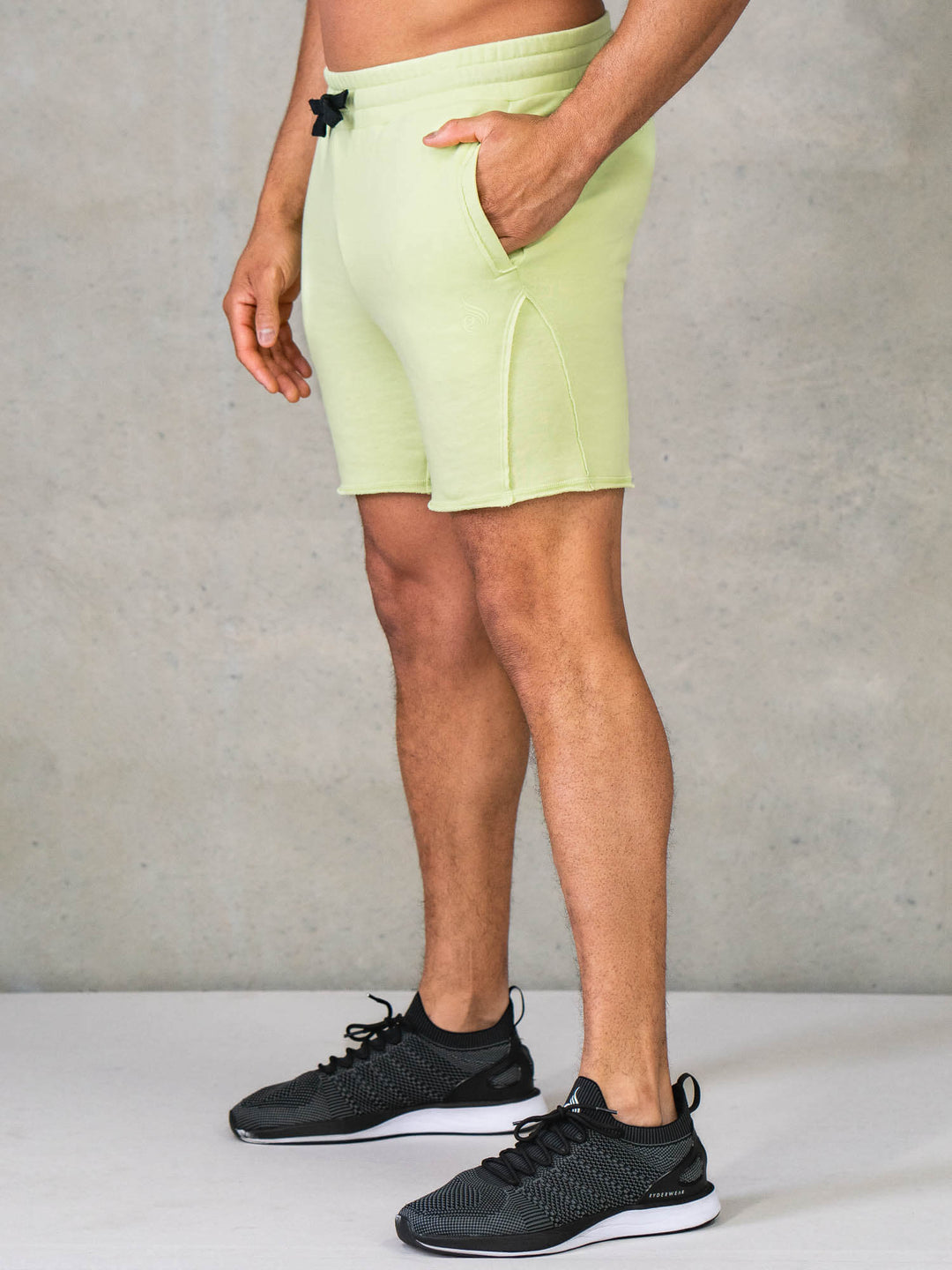 Force 6" Track Short - Lime Clothing Ryderwear 