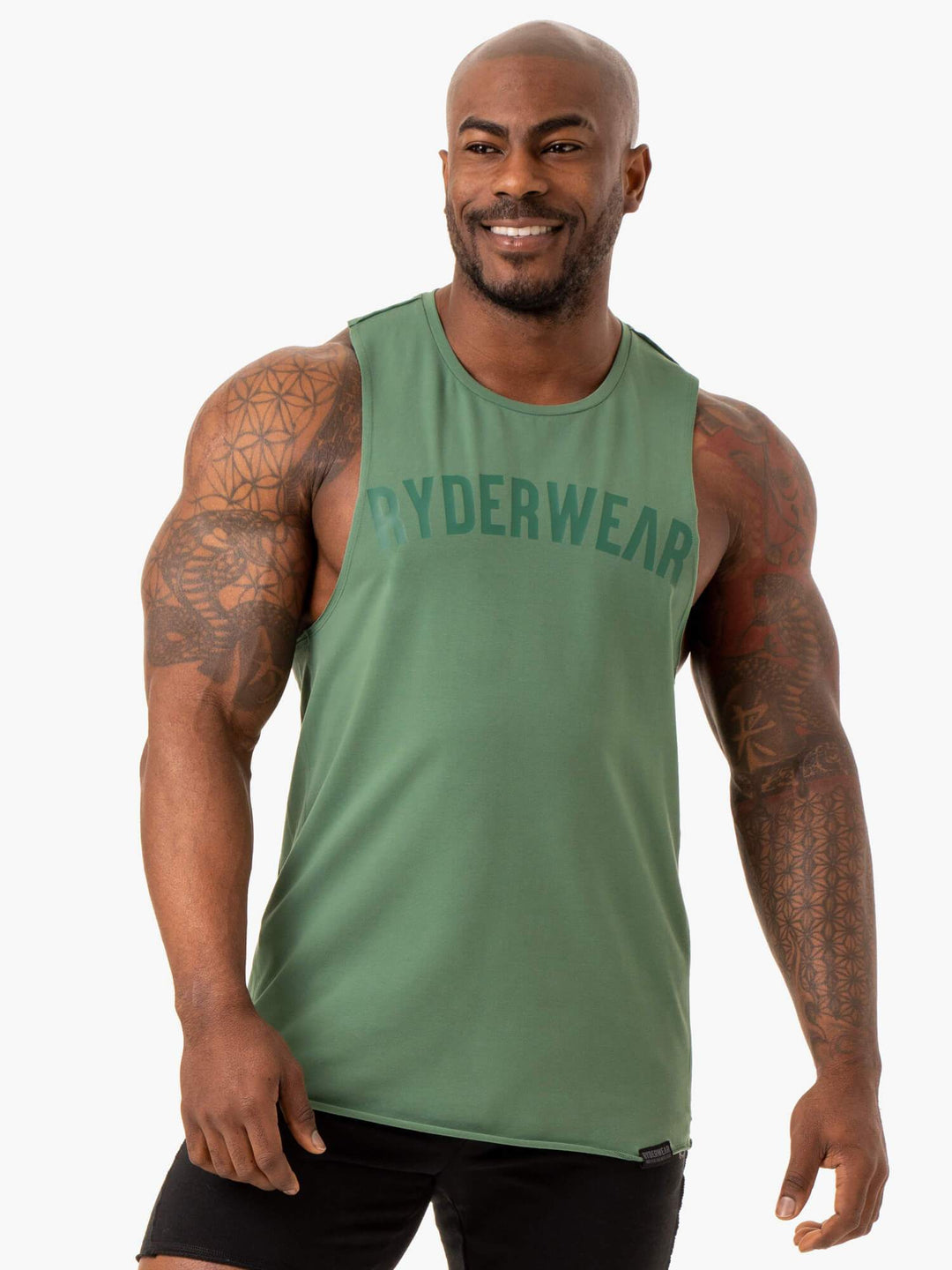 Force Baller Tank - Green Clothing Ryderwear 