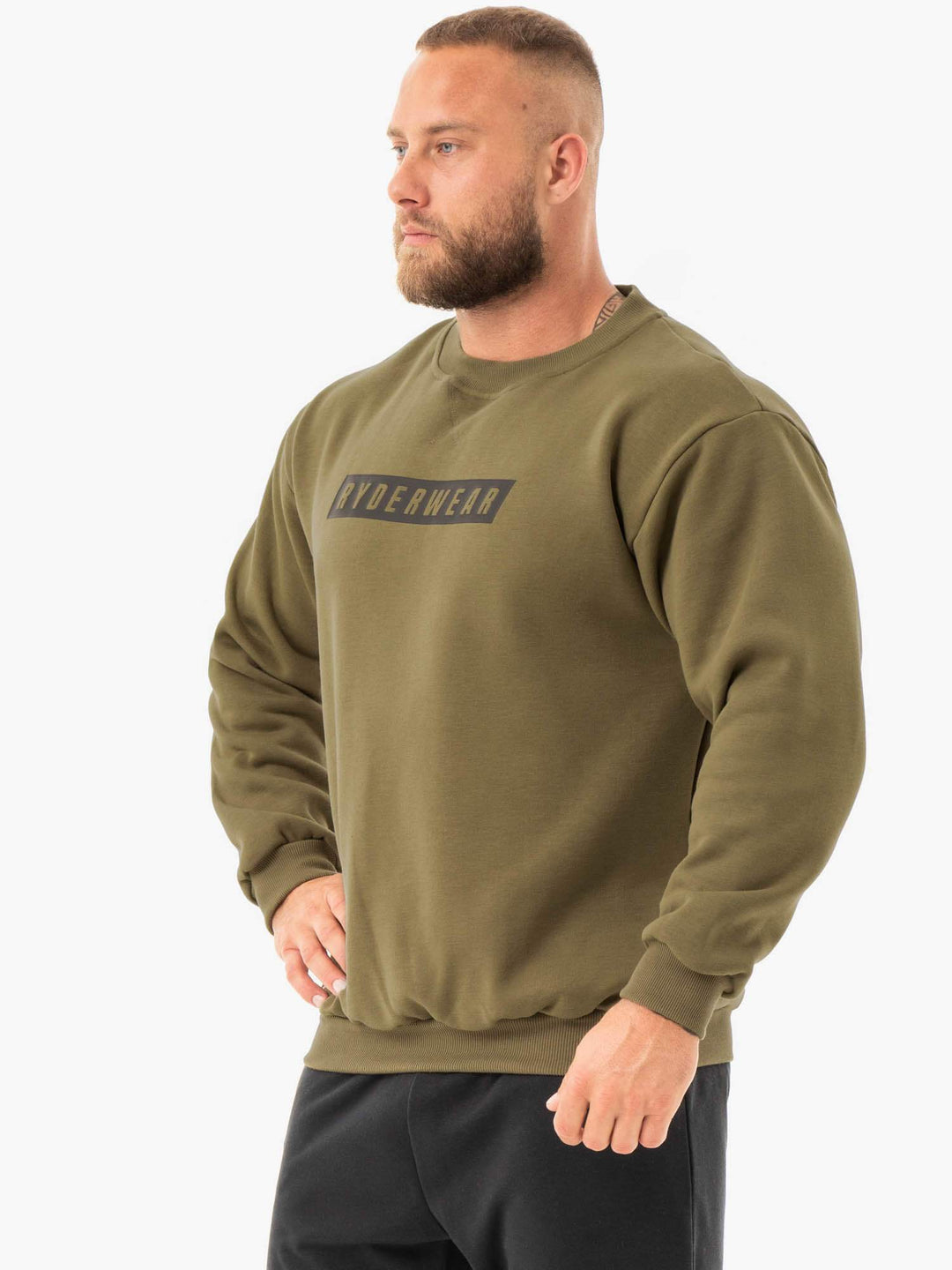 Force Pullover - Khaki Clothing Ryderwear 