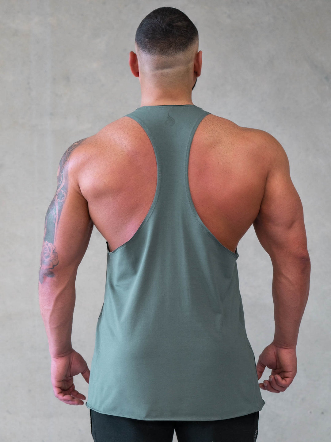 Force Stringer T-Back - Fern Green Clothing Ryderwear 