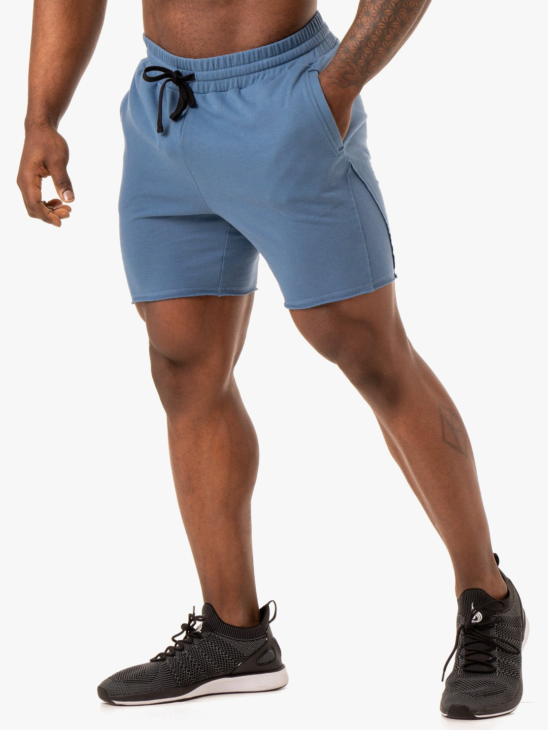 Force Track Short - Blue Clothing Ryderwear 