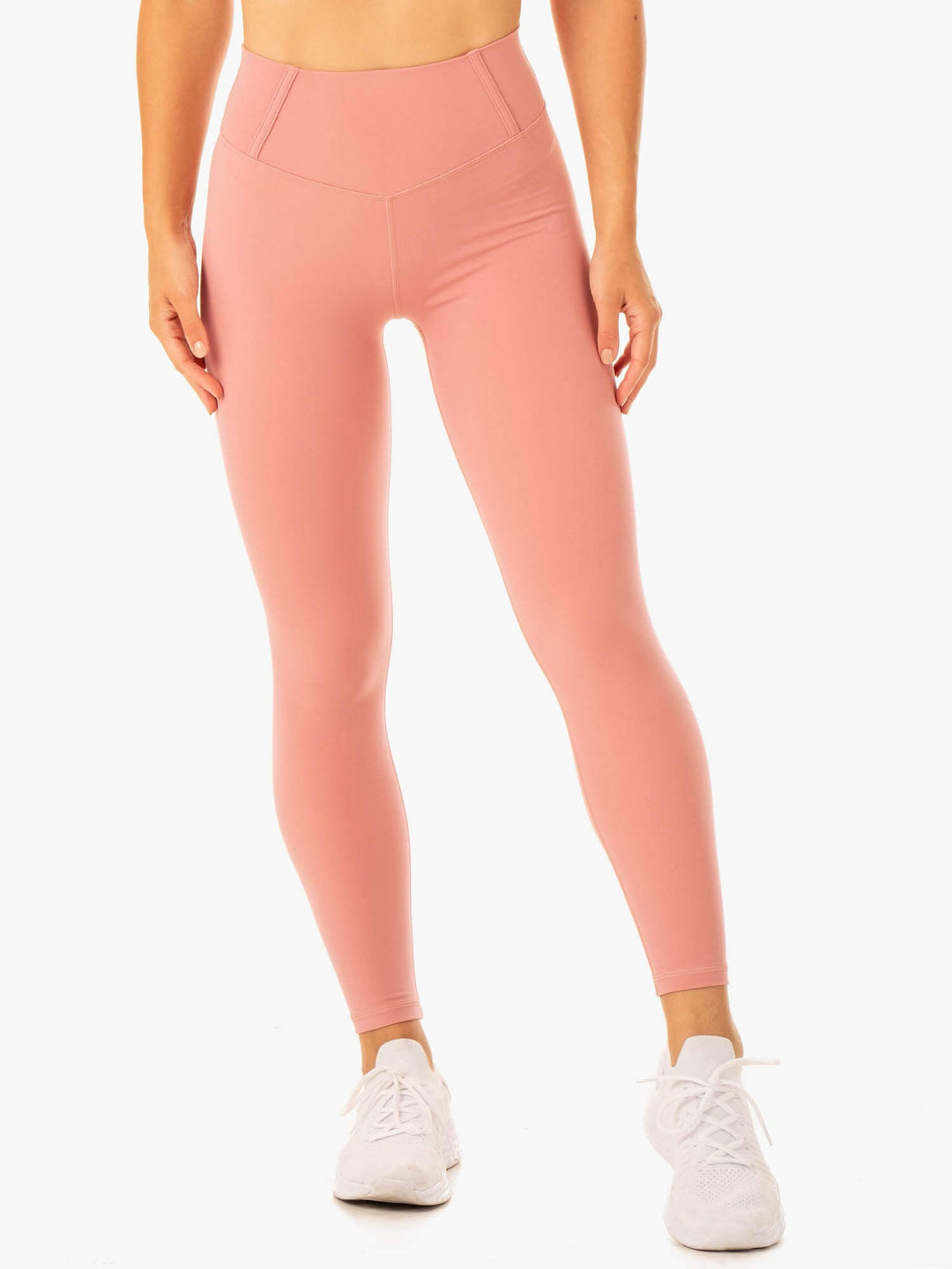 ButterBod High-Waisted Hourglass Leggings - Dusty Pink – Ela Wear