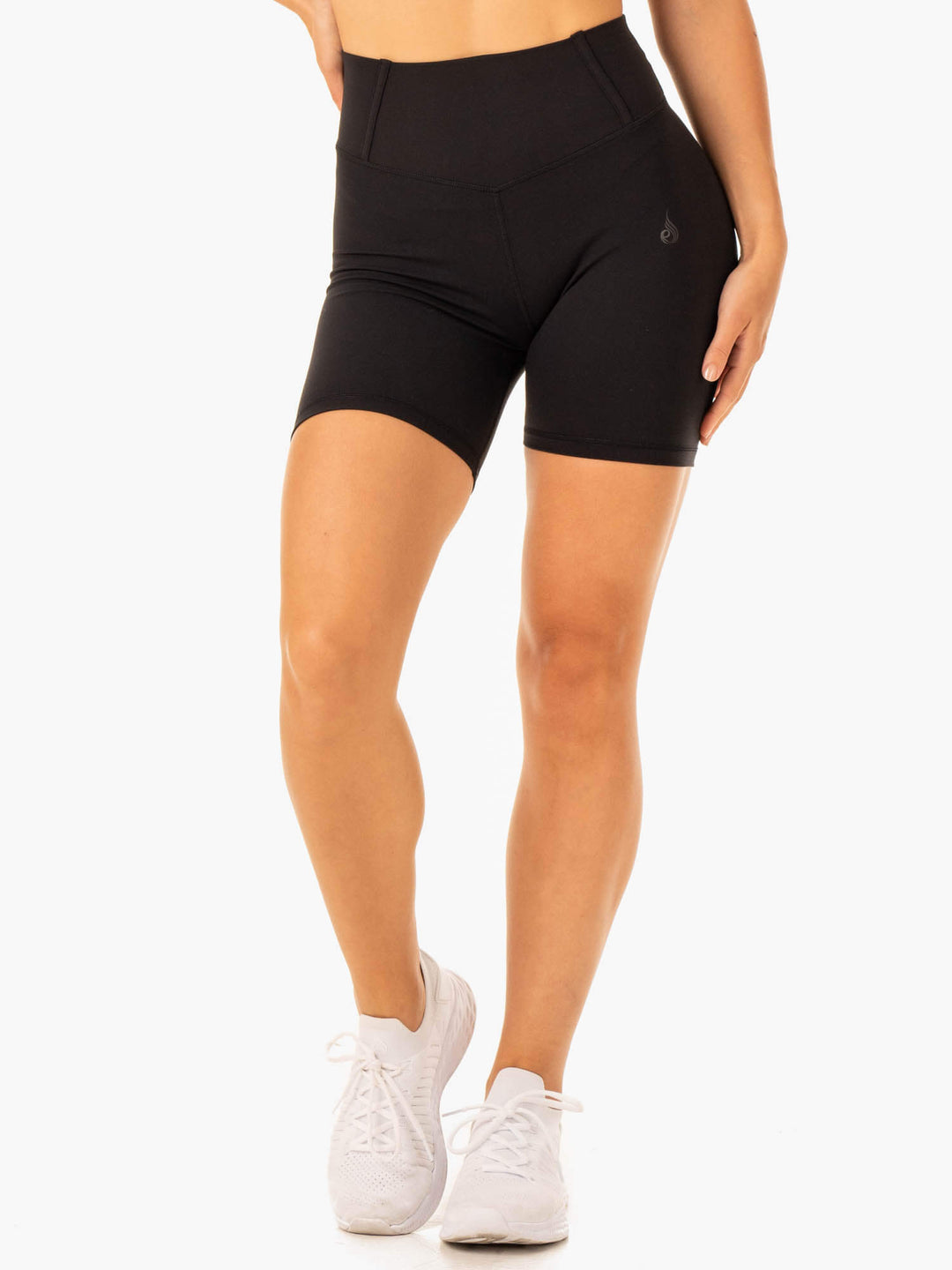 Form Scrunch Bum Shorts - Black Clothing Ryderwear 