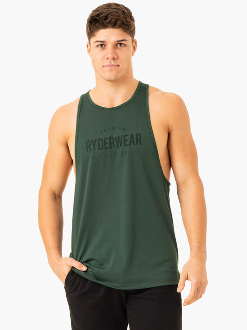 Heritage Baller Tank Green blue