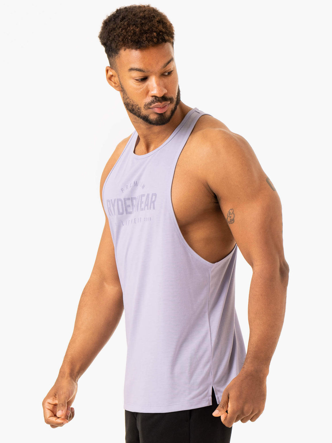 Heritage Baller Tank - Lavender Clothing Ryderwear 