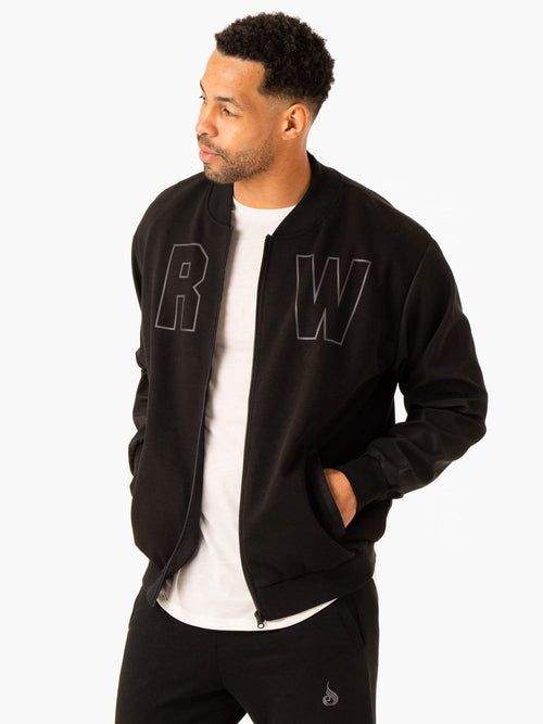 Heritage Bomber Jacket Black