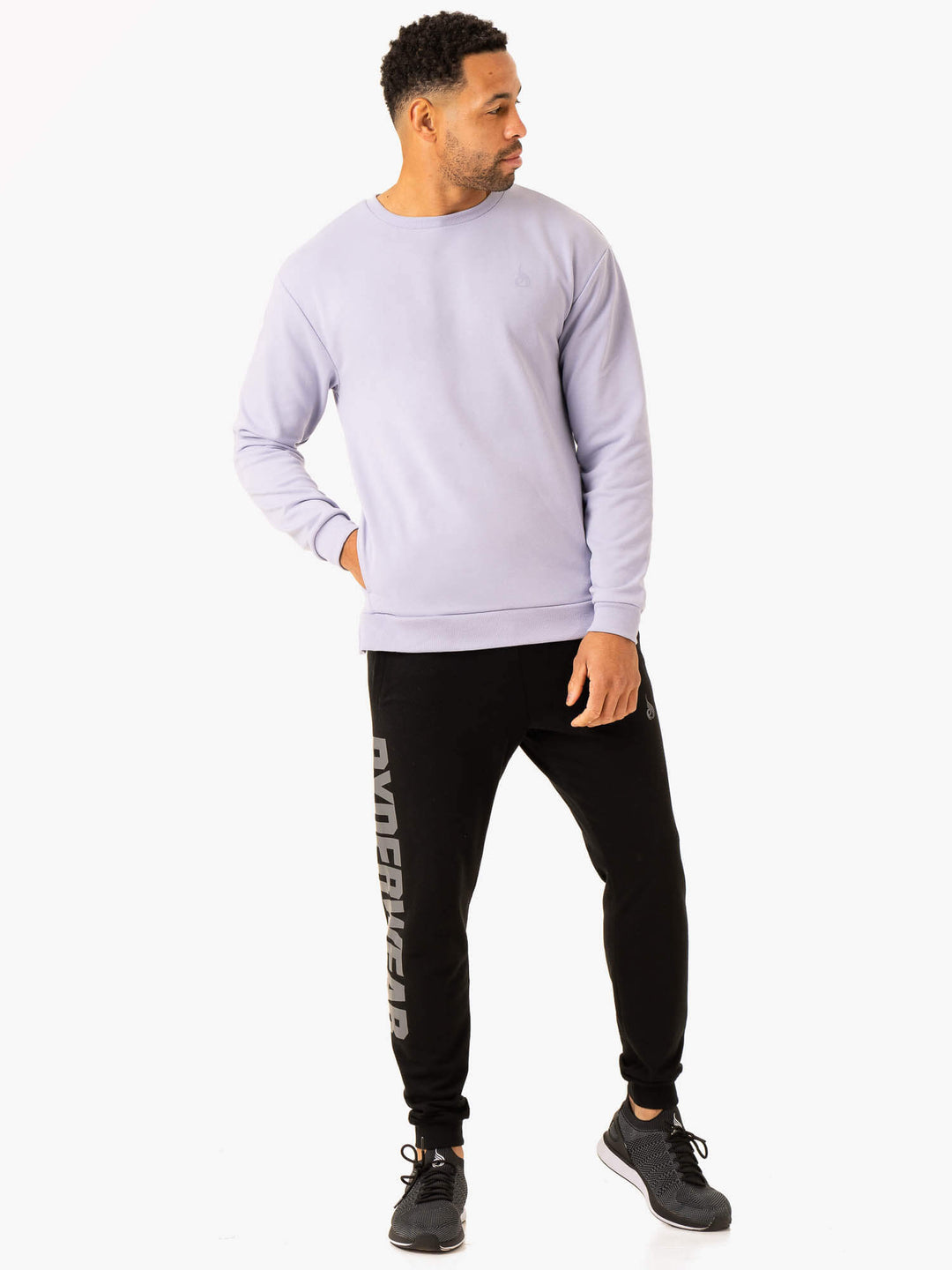 Heritage Crew Neck - Lavender Clothing Ryderwear 