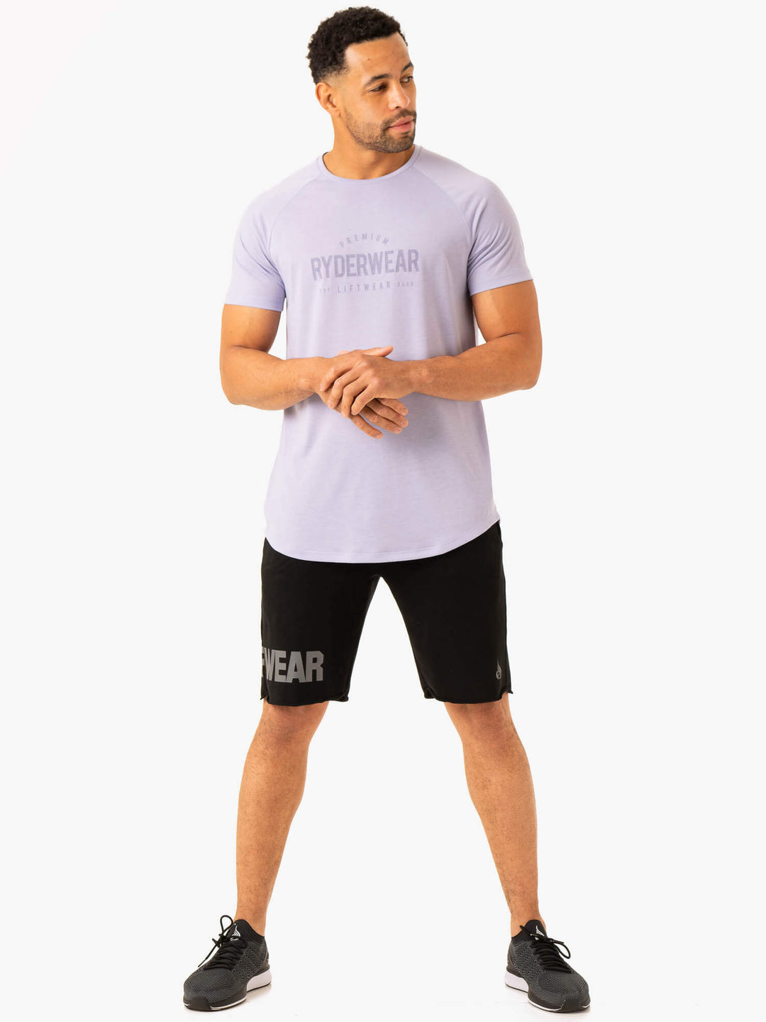 Heritage T-Shirt - Lavender Clothing Ryderwear 