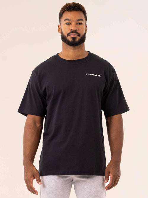 Industry Oversized T-Shirt Black