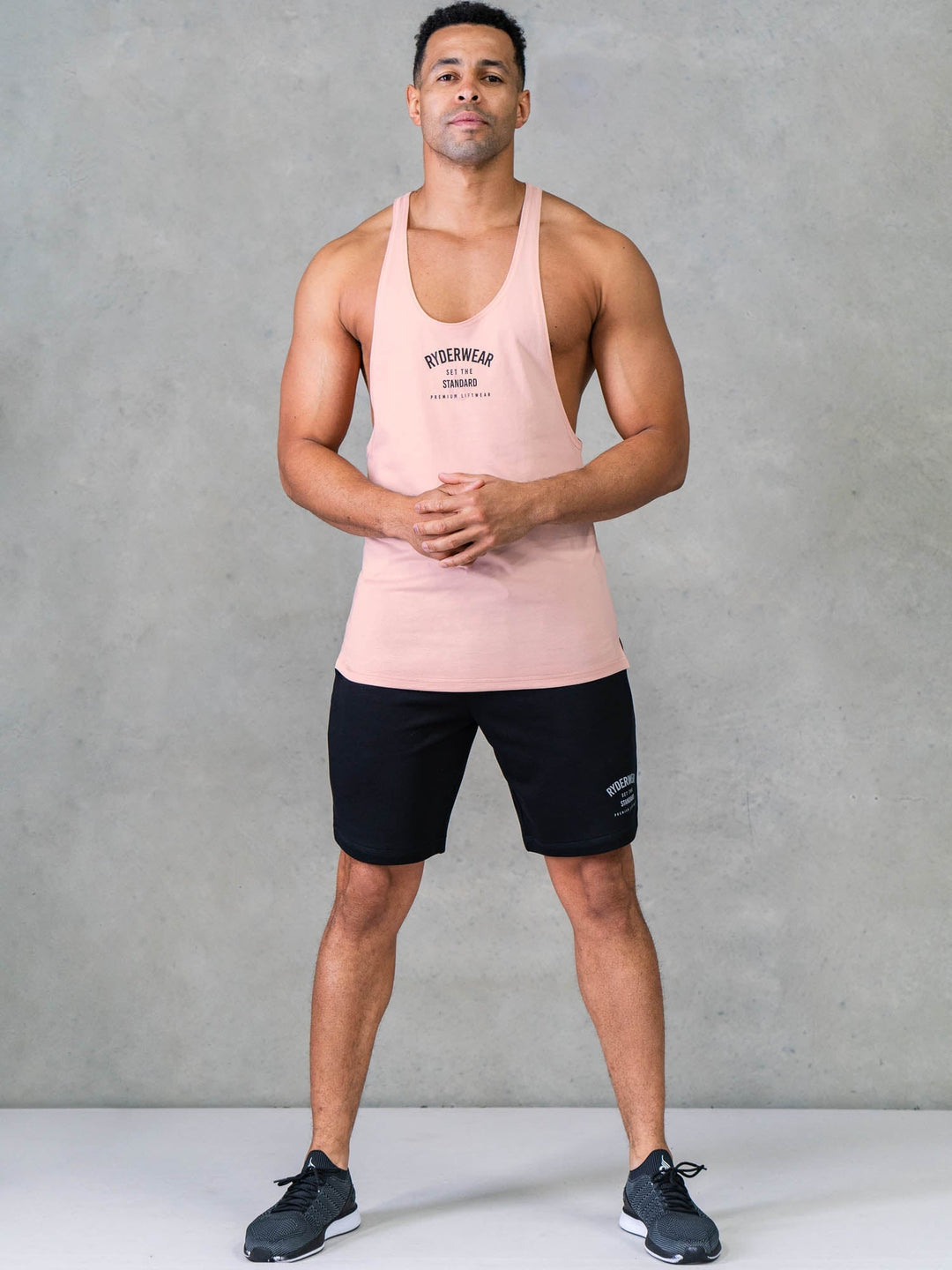 Legacy Stringer - Faded Pink Clothing Ryderwear