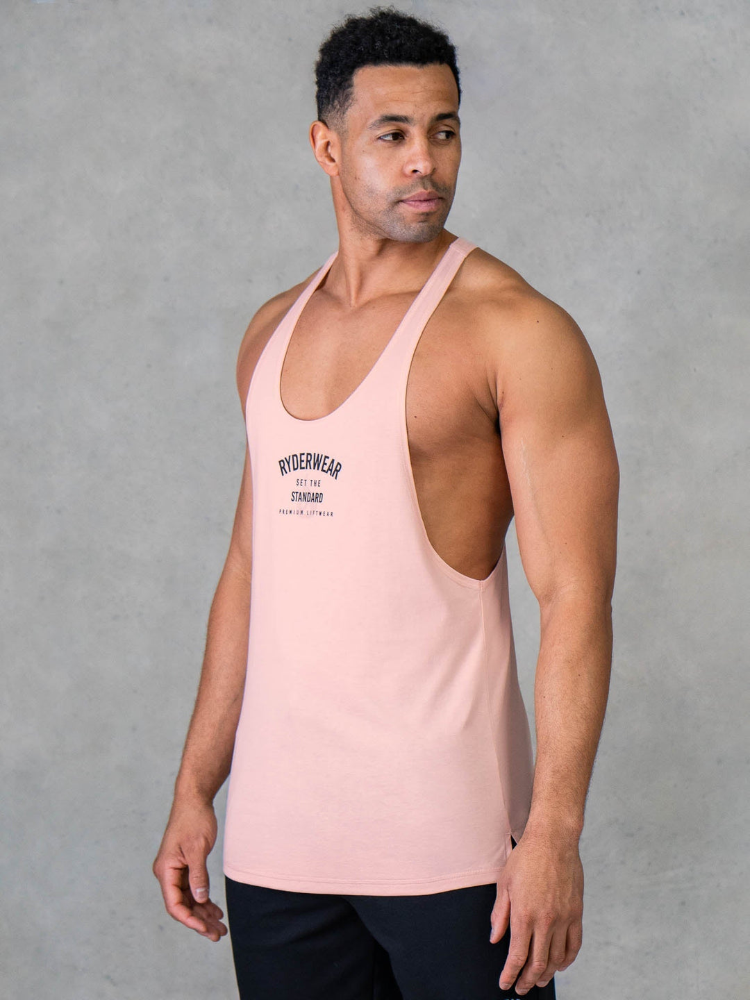 Legacy Stringer - Faded Pink Clothing Ryderwear