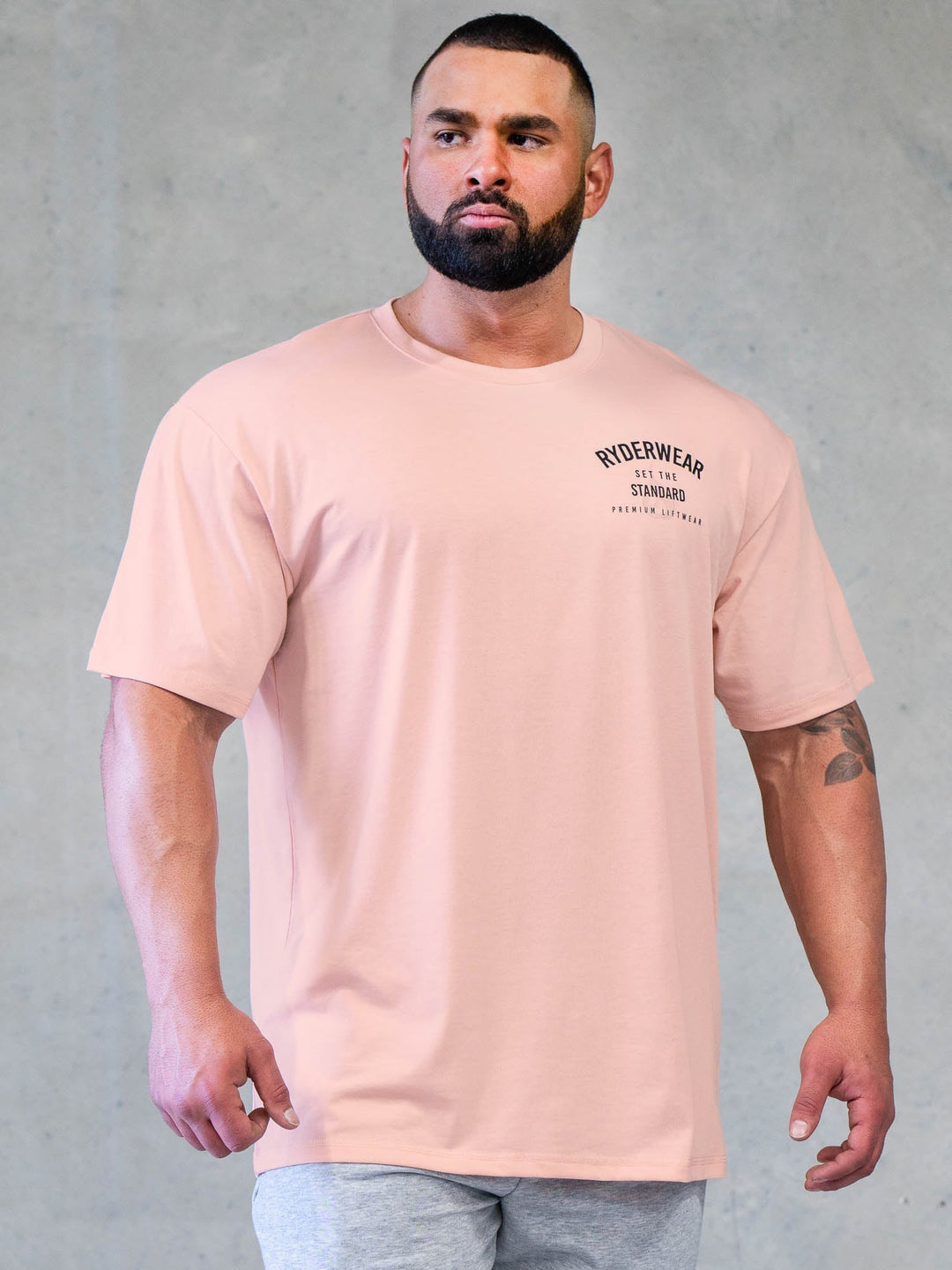 Legacy T-Shirt - Faded Pink Clothing Ryderwear