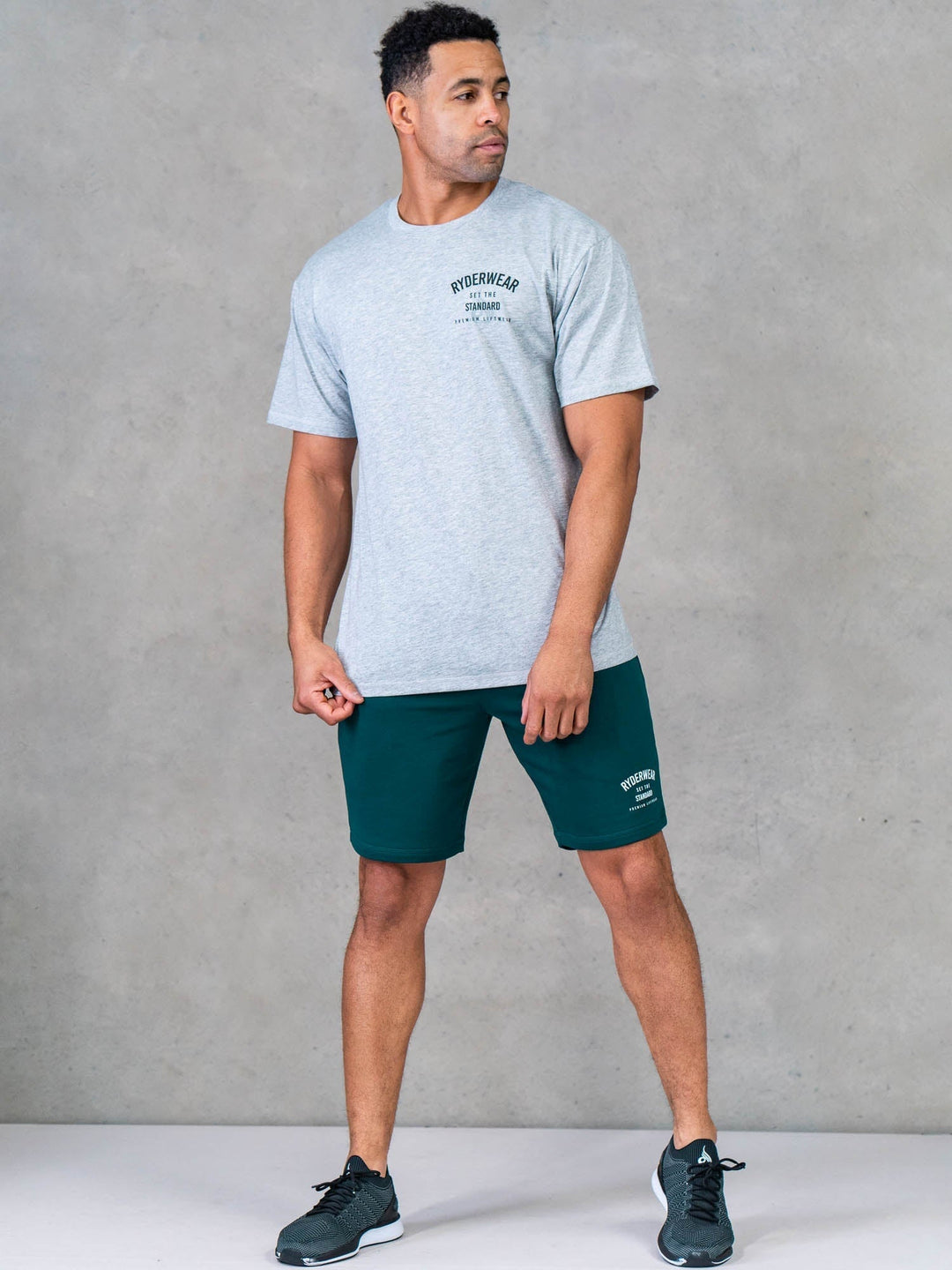 Legacy T-Shirt - Grey Marl Clothing Ryderwear
