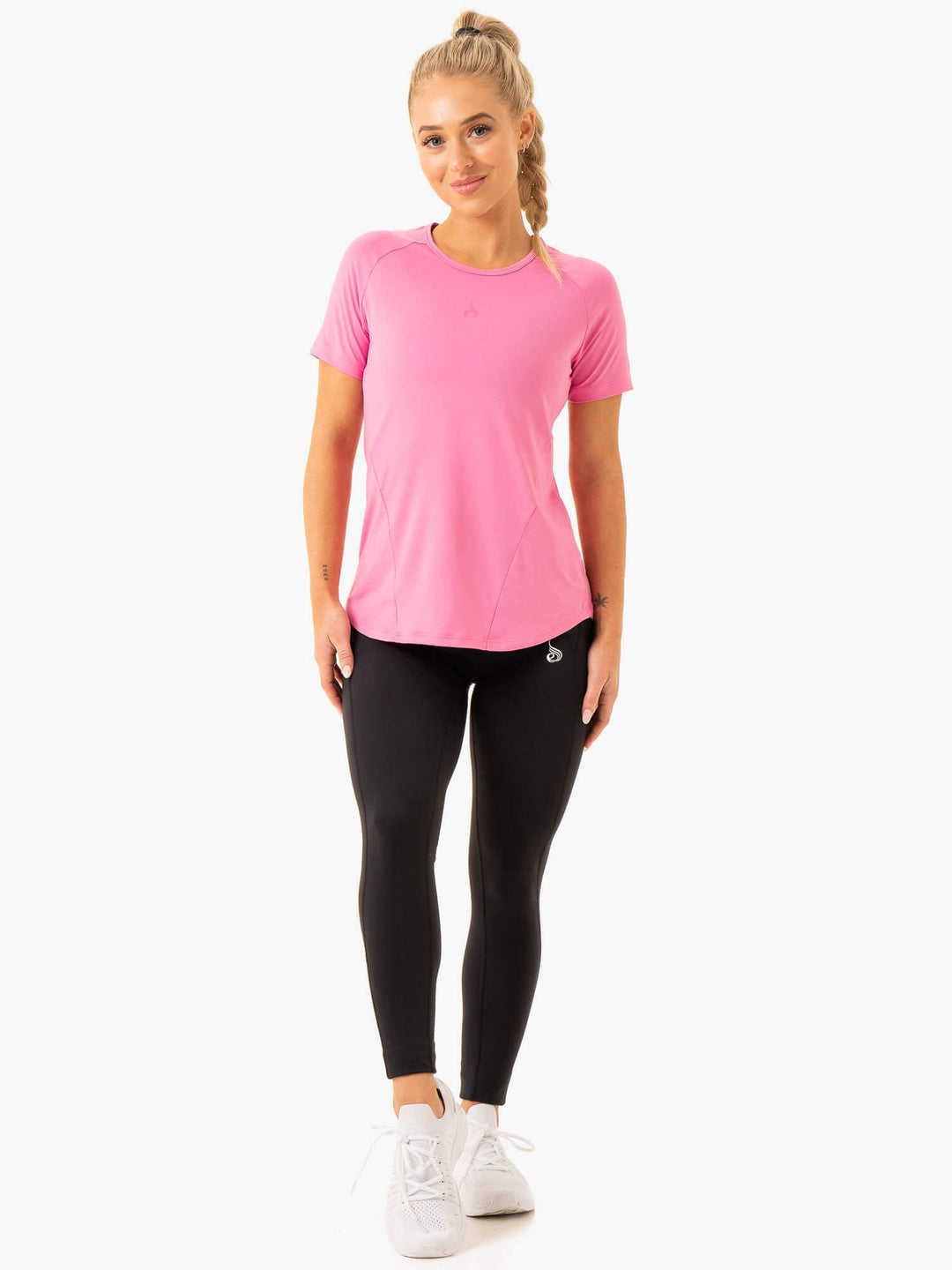 Level Up Training T-Shirt - Pink Clothing Ryderwear 