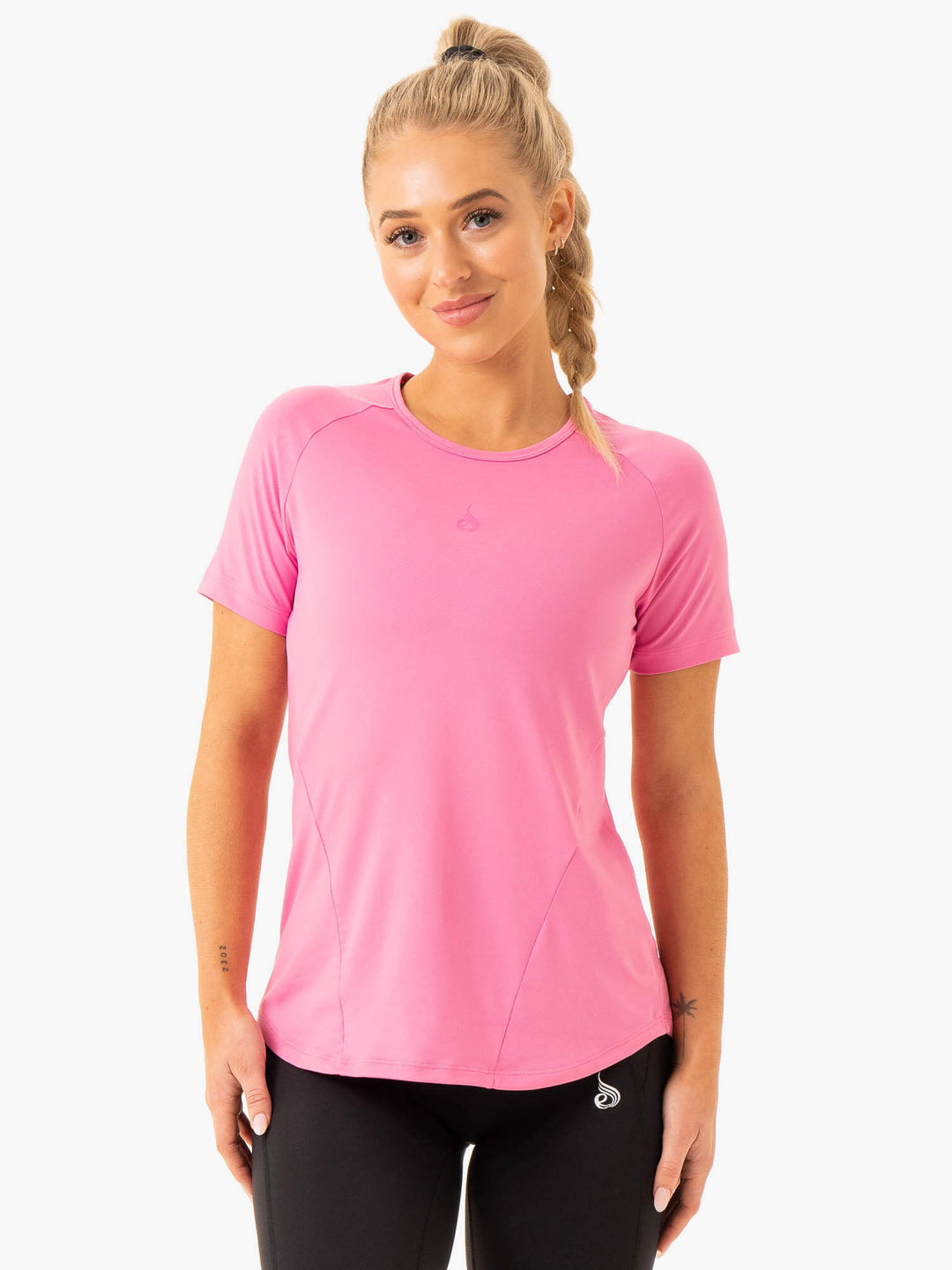 Level Up Training T-Shirt - Pink Clothing Ryderwear 
