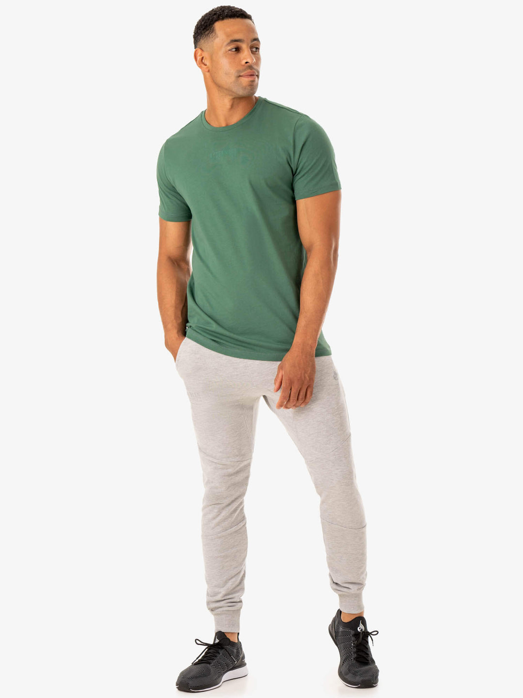 Limitless T-Shirt - Forest Green Clothing Ryderwear 