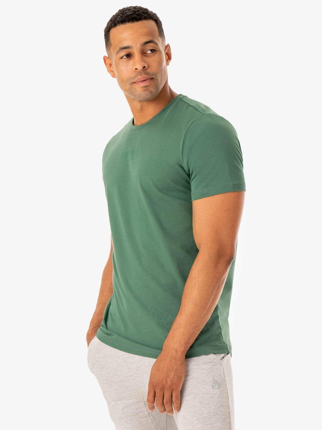 Limitless T-Shirt - Forest Green Clothing Ryderwear 