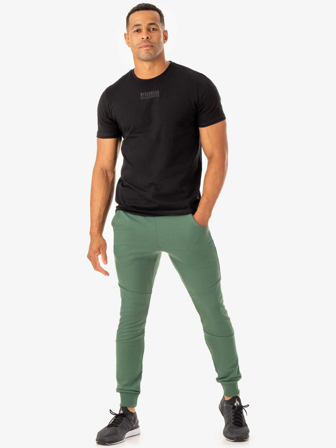 Limitless Track Pant - Forest Green Clothing Ryderwear 