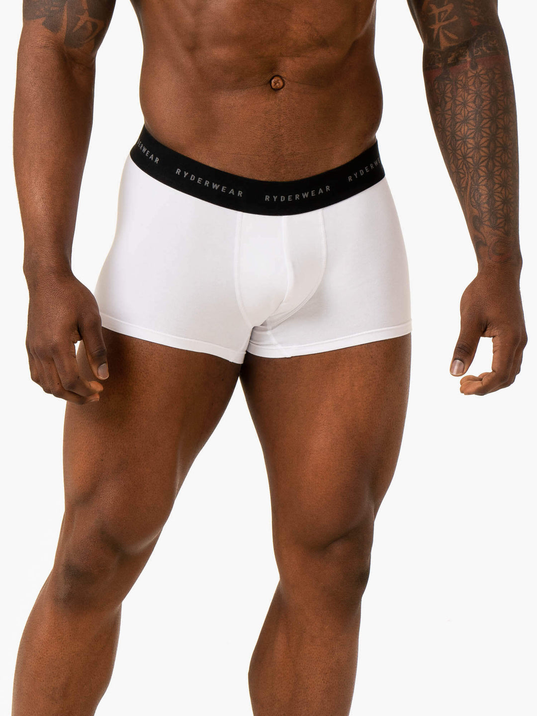 Men's Boxer Briefs - White Clothing Ryderwear 