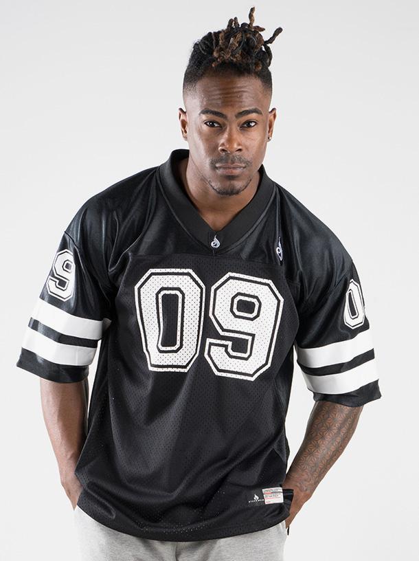 Mens Varsity Jersey - Black Clothing Ryderwear 