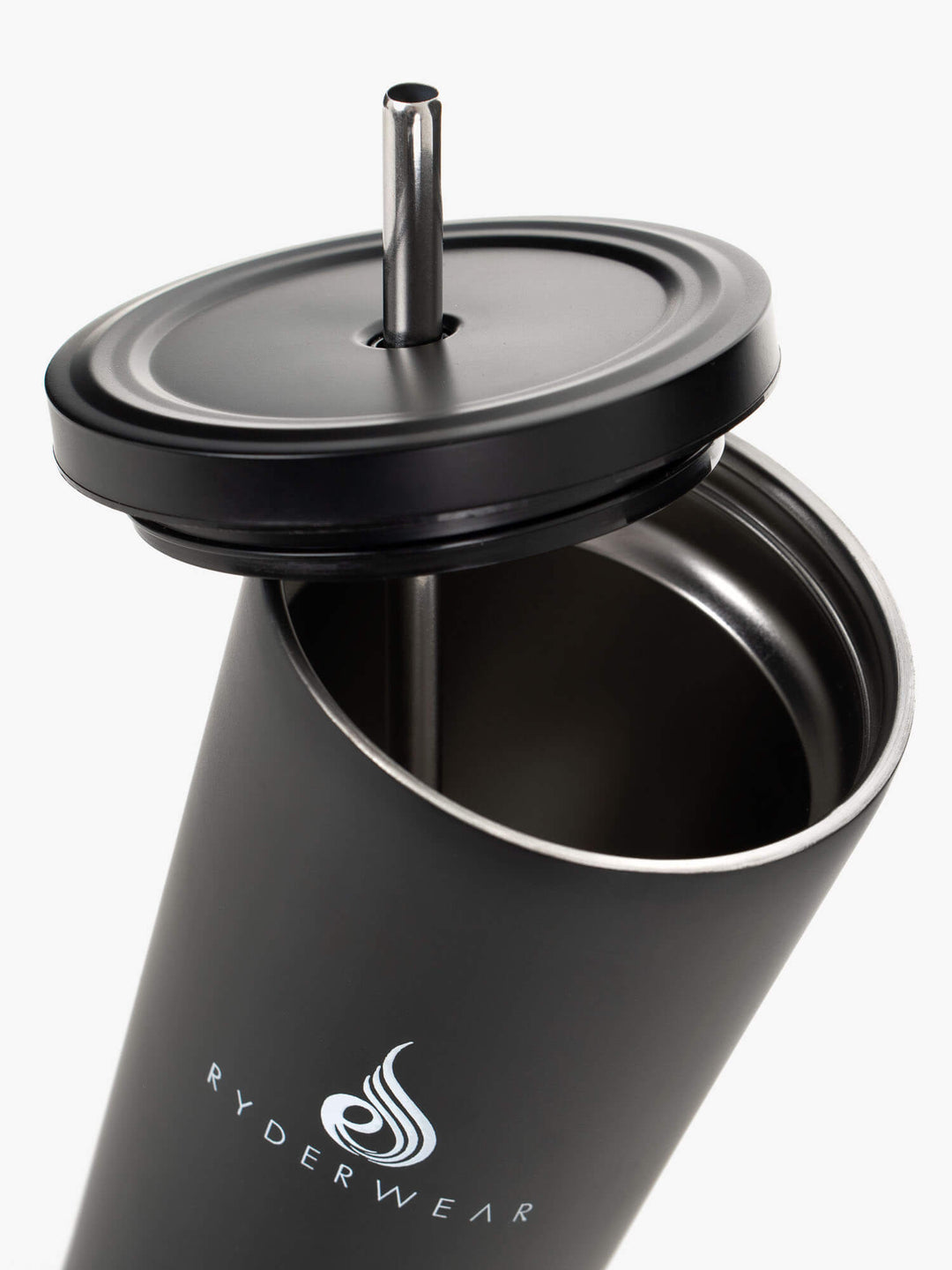 Metal Smoothie Cup - Black Accessories Ryderwear 