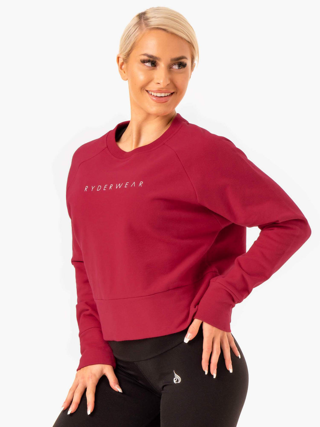 Motion Sweater - Wine Red Clothing Ryderwear 