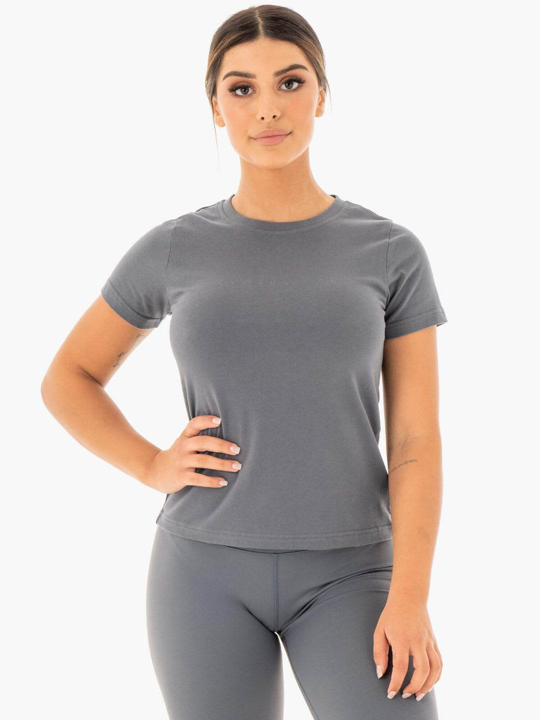 Motion T-Shirt - Charcoal Clothing Ryderwear 