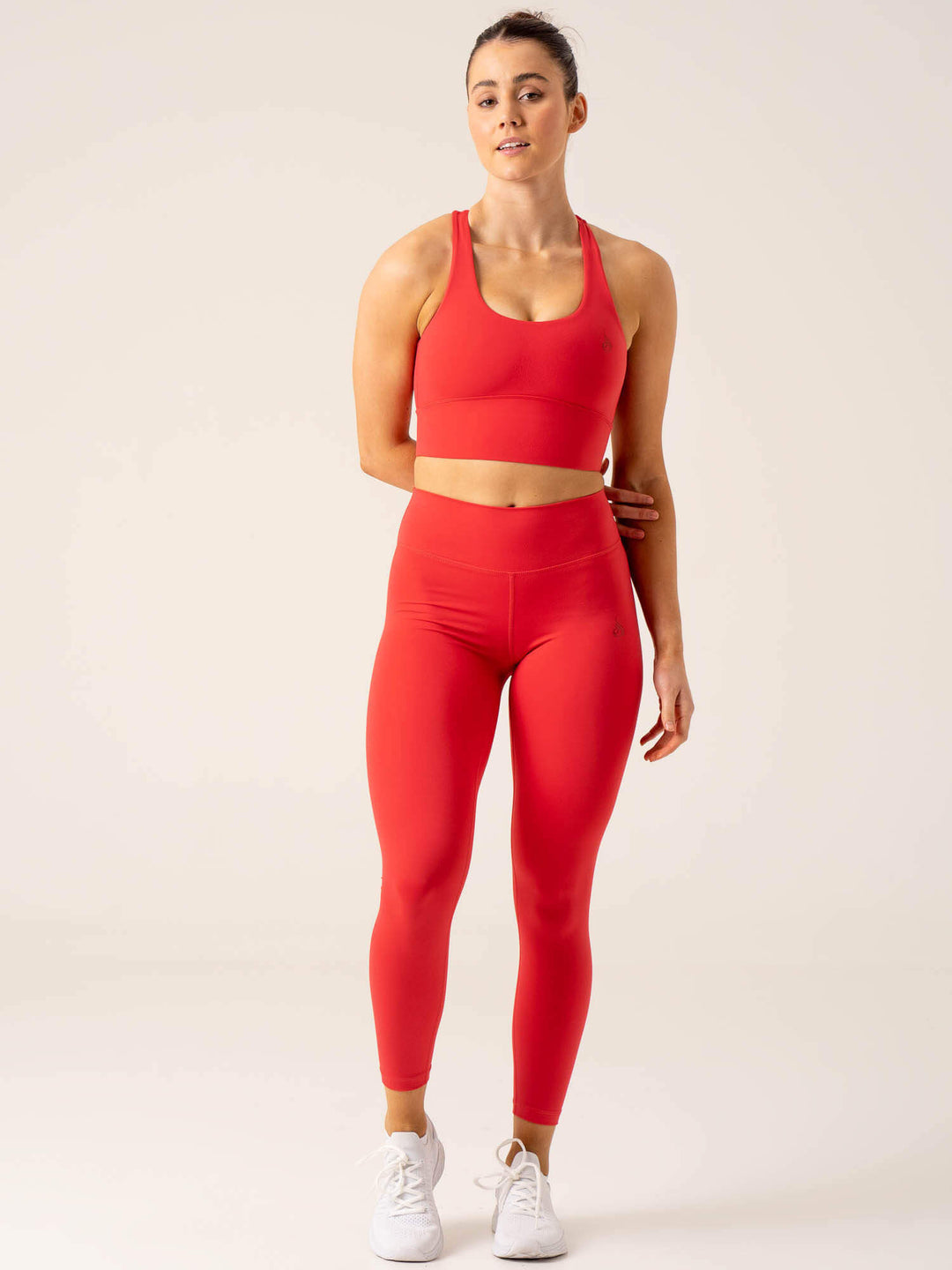 NKD Arch Leggings - Red Clothing Ryderwear
