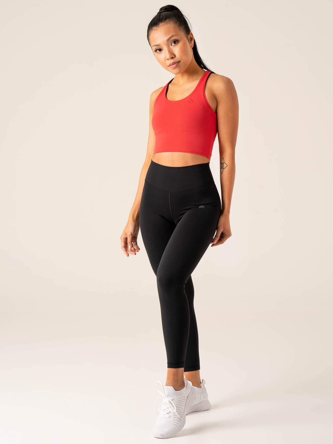 NKD Arch Tank - Red Clothing Ryderwear