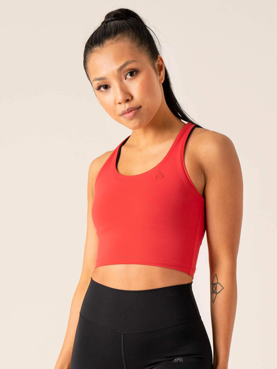 NKD Arch Tank - Red Clothing Ryderwear